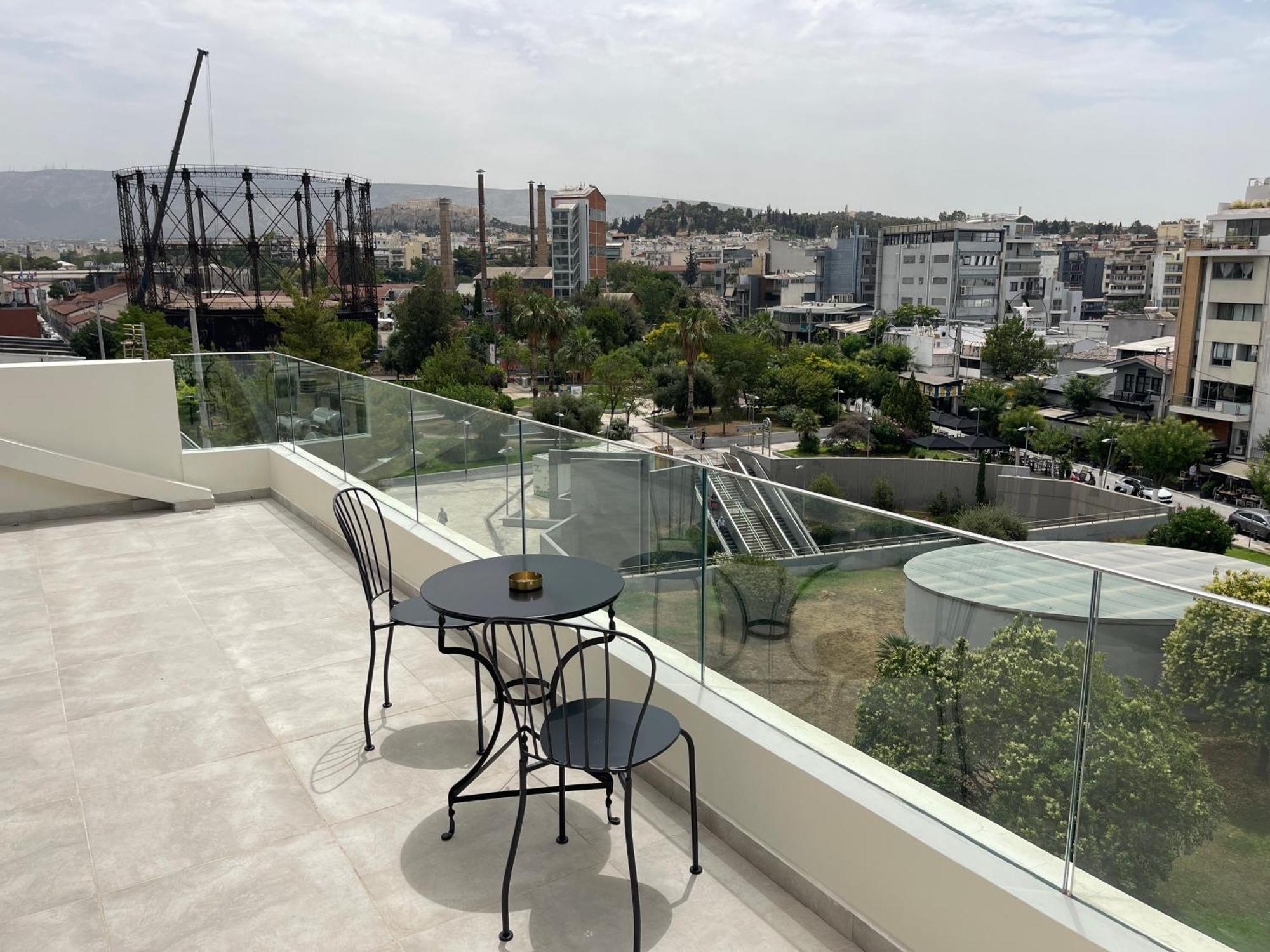 Acropolis View Luxurious Studio Living Athen Eksteriør billede